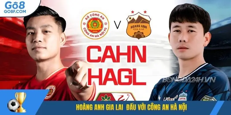 Hoàng Anh Gia Lai đấu với Công An Hà Nội
